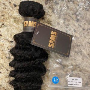 18" DEEP WAVE BUNDLE 100% BRAZILIAN HUMAN HAIR -10A GRADE
